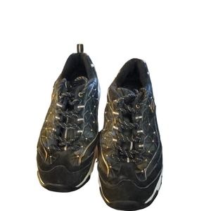 Skechers D'Lites Glamour Feels Black Rose Gold Comfort Shoes 13087 Womens 8